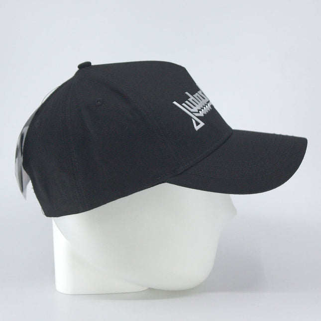 Judas Priest Unisex Adjustable Baseball Cap Sonic Silver Logo (Black)