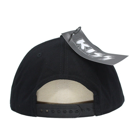 KISS Unisex Cotton Adjustable Baseball Cap Classic Logo Black