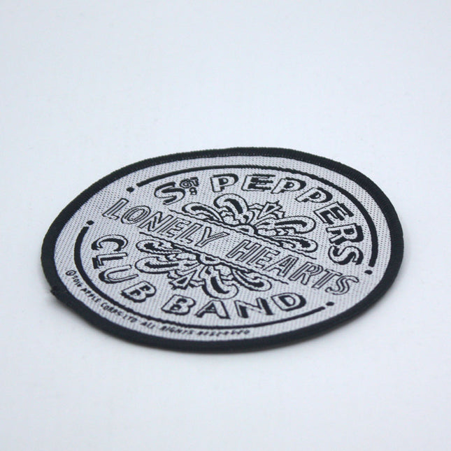 The Beatles Sgt Pepper Drum Cotton Sew On Standard Woven Patch
