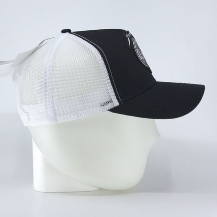 Metallica Justice Mono Unisex Cotton Mesh Back Baseball Cap Black & White