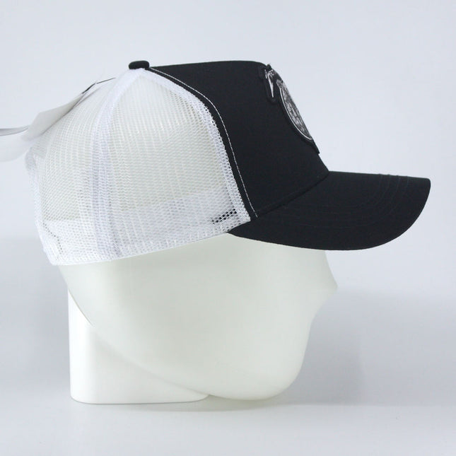 Metallica Justice Mono Unisex Cotton Mesh Back Baseball Cap Black & White