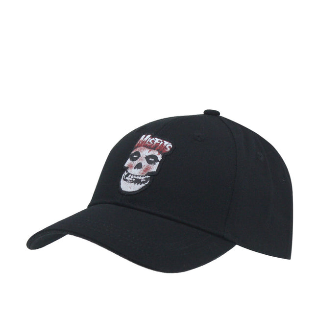 Misfits Band Unisex Cotton Adjustable Baseball Cap Blood  display picture 3