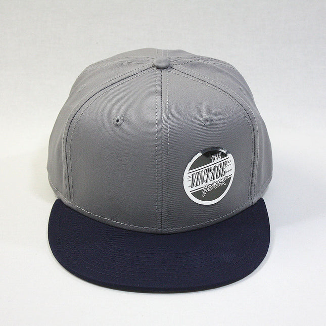 Premium Plain Cotton Twill Adjustable Flat Bill Snapback Hats Baseball Caps