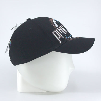 Pink Floyd Dark Side of the Moon Album Distressed Unisex Cotton Adjustable Baseball Cap Black