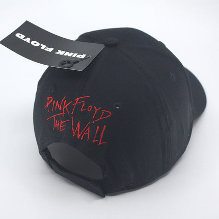 Pink Floyd The Wall Hammers Logo Unisex Cotton Adjustable Baseball Cap Black
