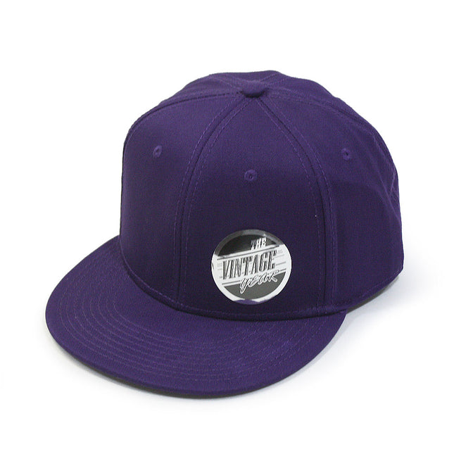Premium Plain Cotton Twill Adjustable Flat Bill Snapback Hats Baseball Caps