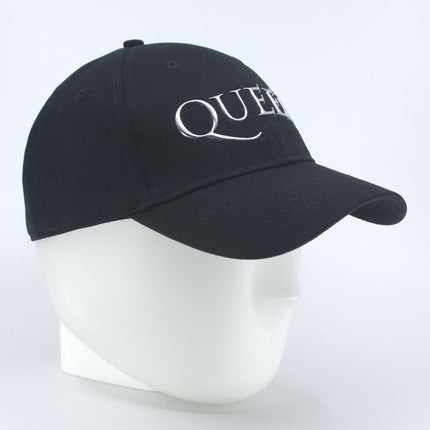 Queen Unisex Cotton Adjustable Baseball Cap Sonic Silver Black