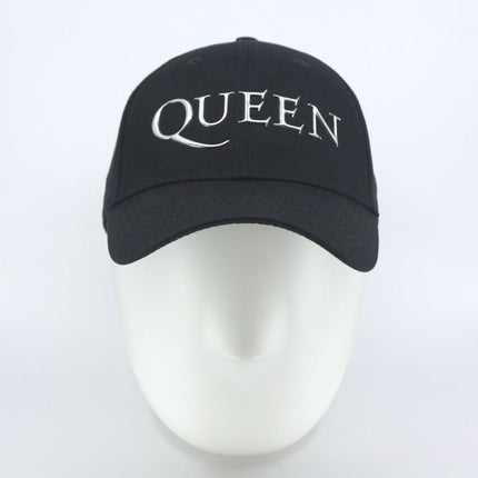 Queen Unisex Cotton Adjustable Baseball Cap Sonic Silver Black