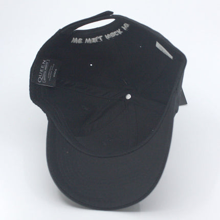 Queen Unisex Cotton Adjustable Baseball Cap Sonic Silver Black