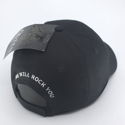 Queen Unisex Cotton Adjustable Baseball Cap Sonic Silver Black