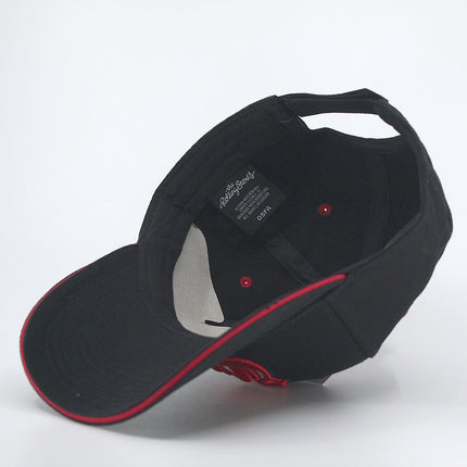 The Rolling Stones Classic Tongue Unisex Cotton Baseball Cap Black