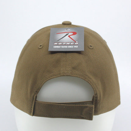 Embroidered Sheepdog and Sheep Low Profile  Coyote Brown Baseball Cap