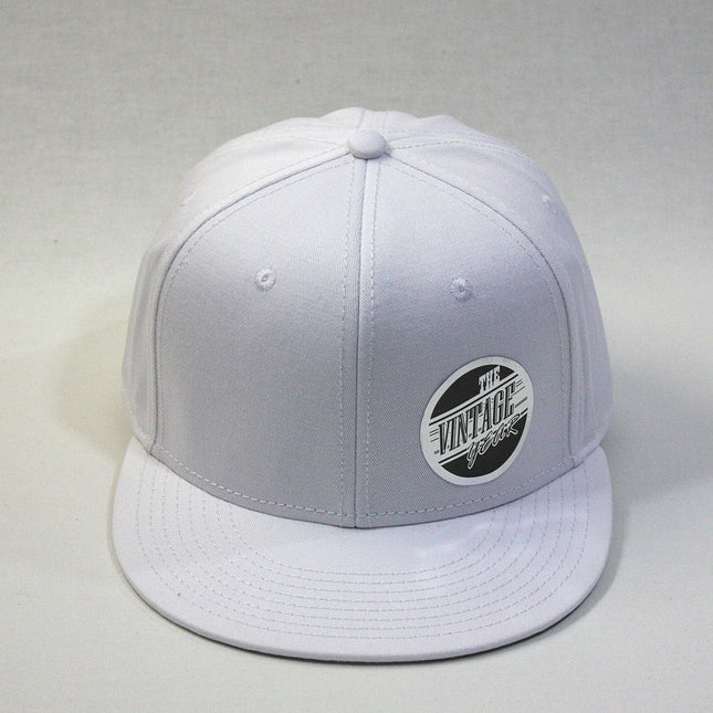 Premium Plain Cotton Twill Adjustable Flat Bill Snapback Hats Baseball Caps