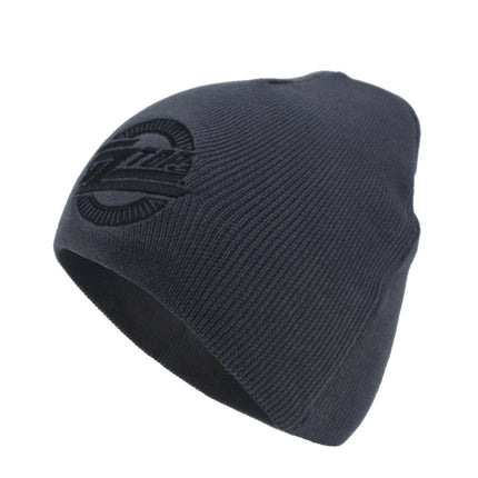 ZZ Top Rock and Roll Music Band Circle Logo Cotton Beanie