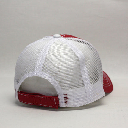 Two Tone Cotton Twill Mesh Adjustable Trucker Baseball Cap