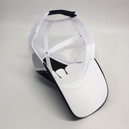 Two Tone Cotton Twill Mesh Adjustable Trucker Baseball Cap