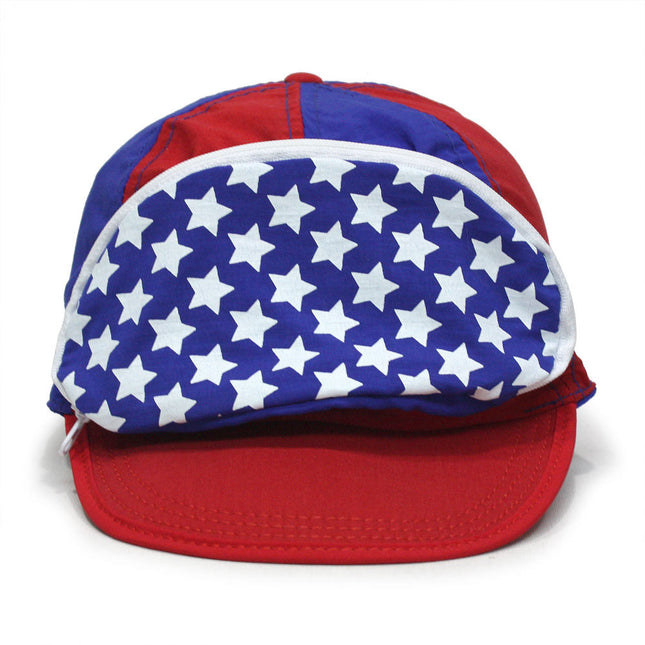 Cap Sac Adjustable Cap with Pocket USA America