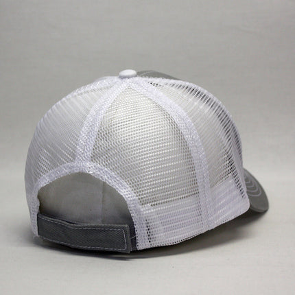 Two Tone Cotton Twill Mesh Adjustable Trucker Baseball Cap