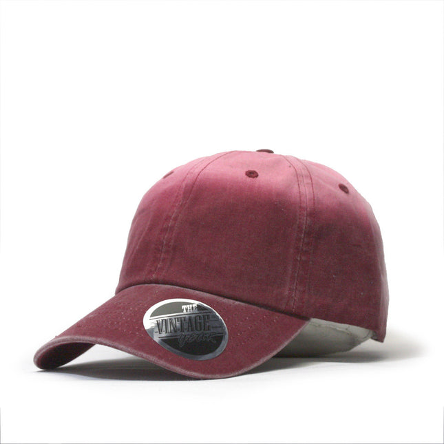 Gradient Print Canvas Cotton Low Profile Adjustable  Baseball Cap