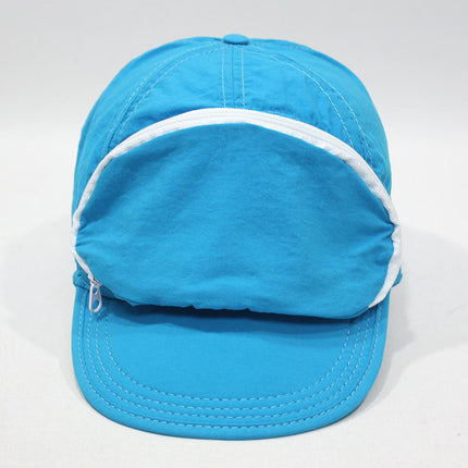 Cap Sac Adjustable Cap with Pocket Turquoise