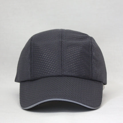 Athletic Cyclist Style High Visibility Reflective Quick Dry Mesh Baseball Cap