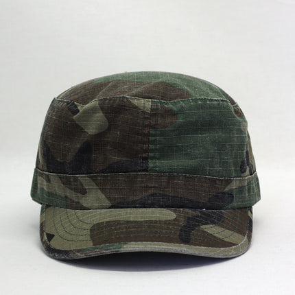 Women's Vintage Fatigue Rip Stop Cotton Military Adjustable Cadet Caps