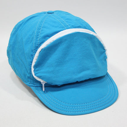 Cap Sac Adjustable Cap with Pocket Turquoise