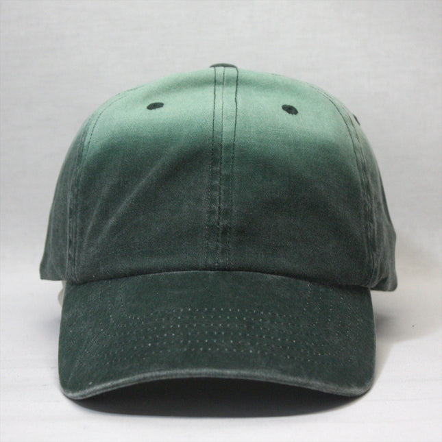 Gradient Print Canvas Cotton Low Profile Adjustable  Baseball Cap