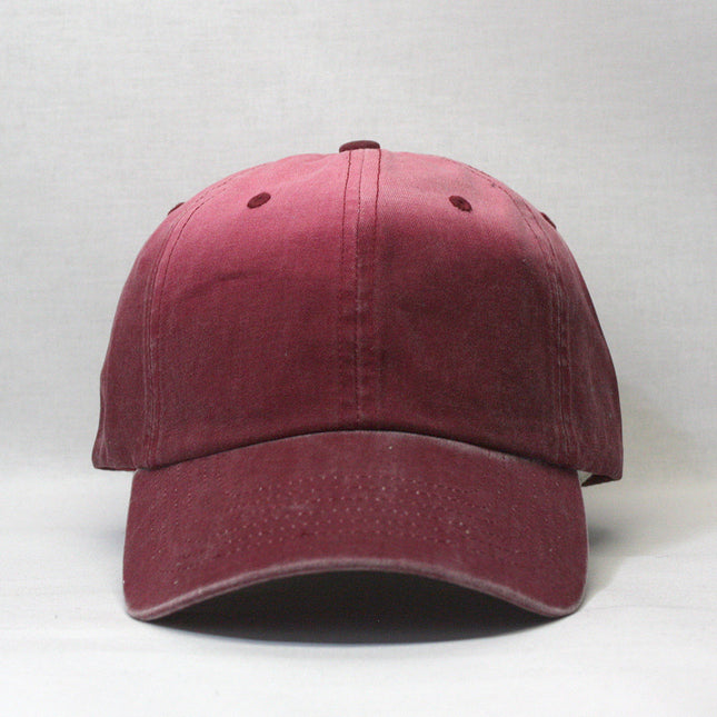 Gradient Print Canvas Cotton Low Profile Adjustable  Baseball Cap