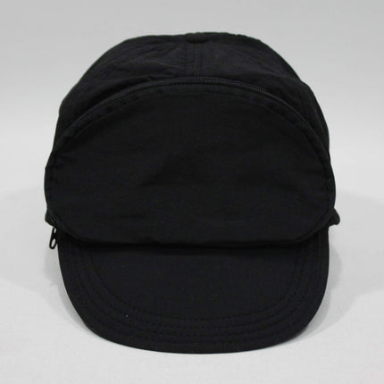 Cap Sac Adjustable Cap with Pocket Black