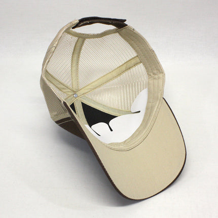 Two Tone Cotton Twill Mesh Adjustable Trucker Baseball Cap