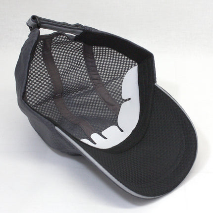 Athletic Cyclist Style High Visibility Reflective Quick Dry Mesh Baseball Cap