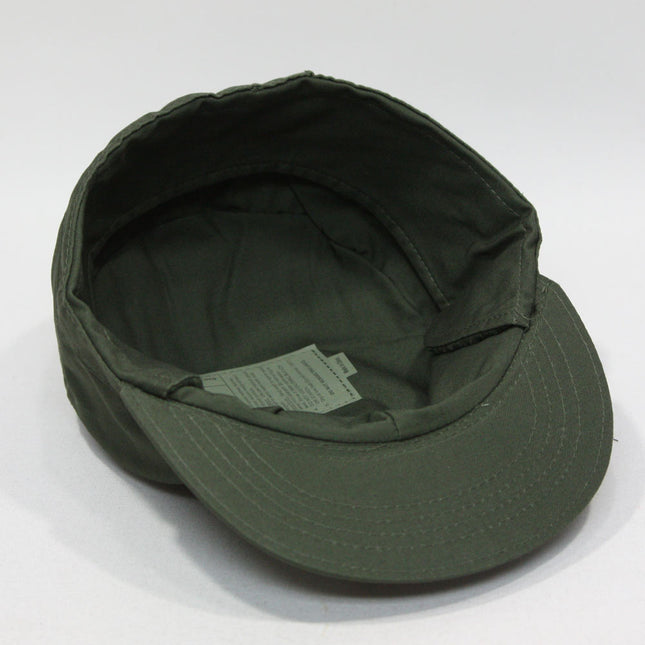 Military G.I. Type Combat Ear Flap Cap - Olive Drab