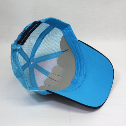 Two Tone Cotton Twill Mesh Adjustable Trucker Baseball Cap