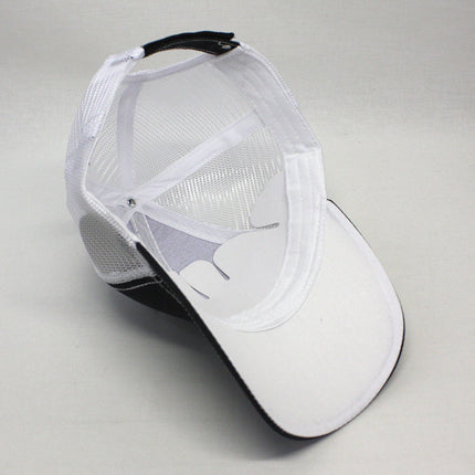 Two Tone Cotton Twill Mesh Adjustable Trucker Baseball Cap
