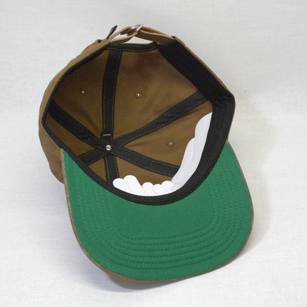 Dickies Denim/Canvas Leather Bill Slouch Soft Brim Adjustable Snapback Baseball Cap