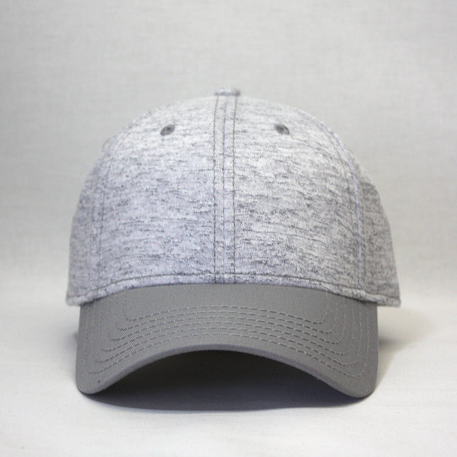 Two Tone Jersey Knit Low Profile Adjustable Baseball Cap