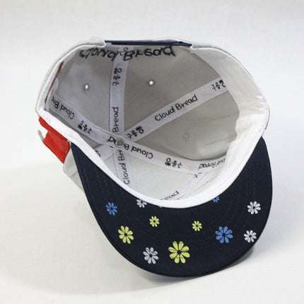 Kids Cloud Bread Cat Raccoon Boys Girls Flat Bill Snapback Baseball Cap