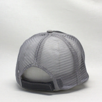 Two Tone Cotton Twill Mesh Adjustable Trucker Baseball Cap