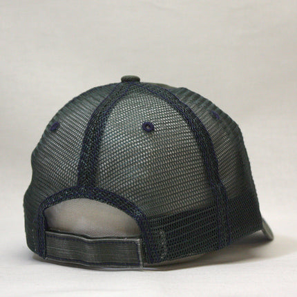 Distressed Cotton Soft Mesh Adjustable Trucker Baseball Cap