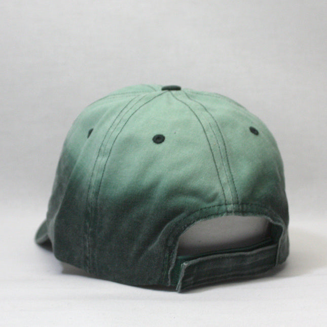 Gradient Print Canvas Cotton Low Profile Adjustable  Baseball Cap