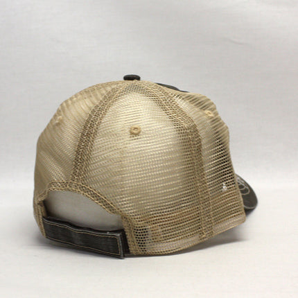 Distressed Cotton Soft Mesh Adjustable Trucker Baseball Cap