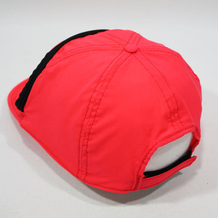 Cap Sac Adjustable Cap with Pocket Flame Red