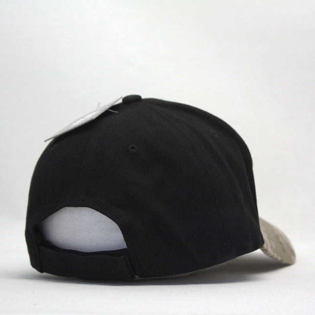 Two Tone Digital Camouflage Low Profile Adjustable Baseball Cap