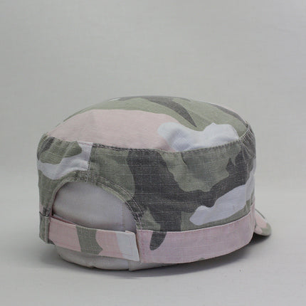 Women's Vintage Fatigue Rip Stop Cotton Military Adjustable Cadet Caps