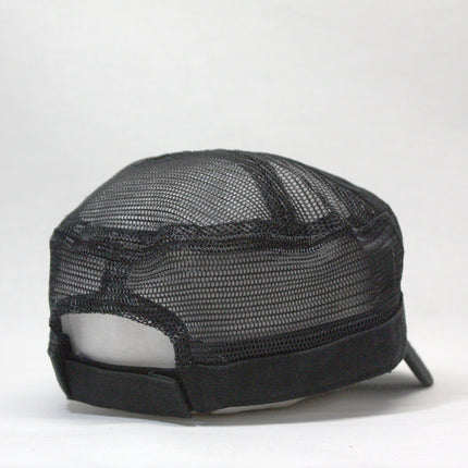 Washed Cotton Mesh Back Military Radar Army Cadet  Cap