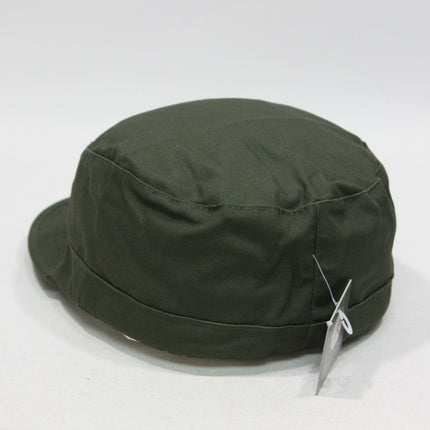 Military G.I. Type Combat Ear Flap Cap - Olive Drab