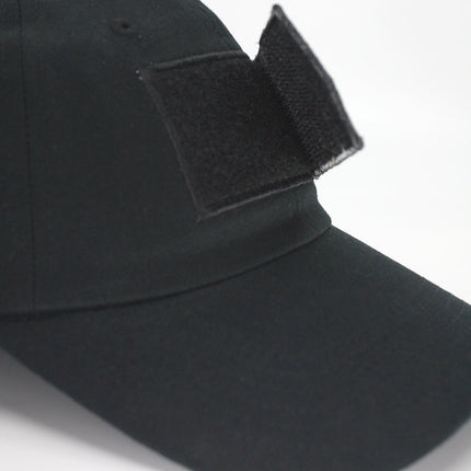 US Flag Tactical  Loop Patch Military Unstructured Cotton Baseball Cap