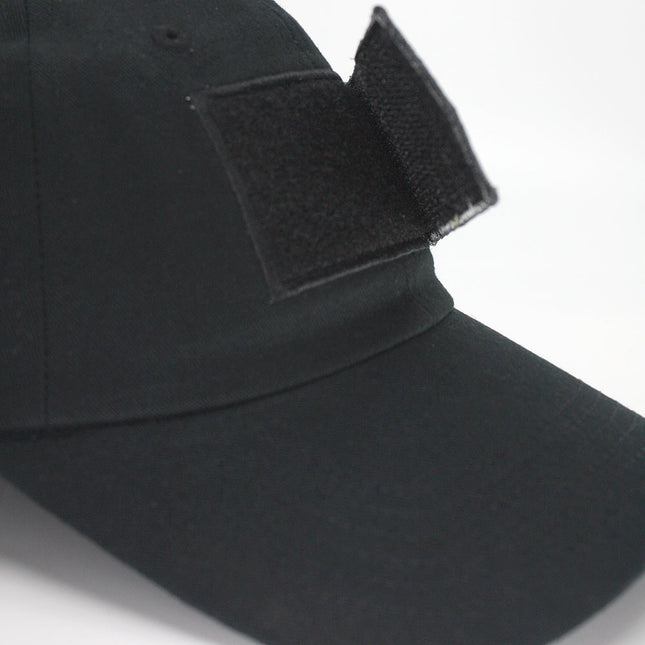 US Flag Tactical  Loop Patch Military Unstructured Cotton Baseball Cap