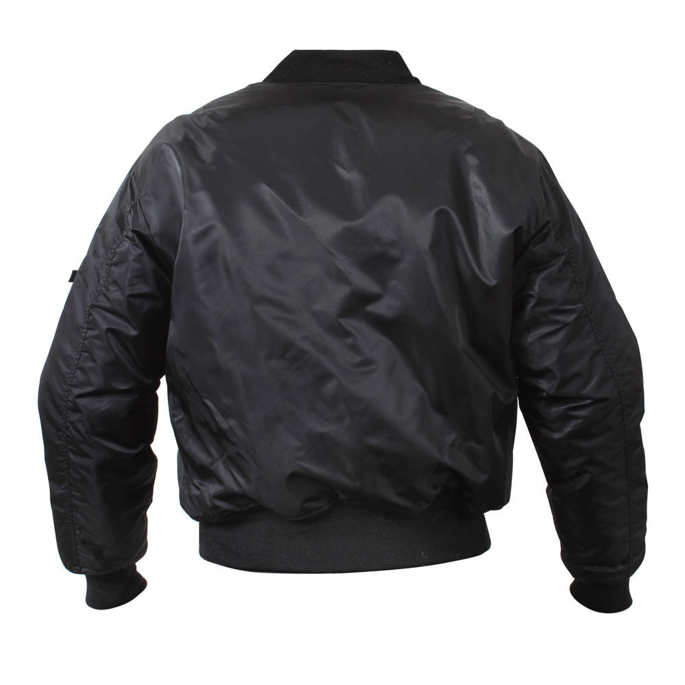 Classic Reversible Air Force Military MA-1 Bomber Flight Jacket
